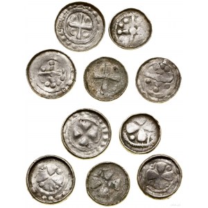 Germany, set of 5 x cross denarius
