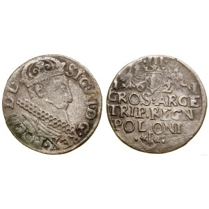 Polska, trojak, 1621, Kraków