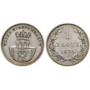 Polen, 1 Zloty, 1835, Wien
