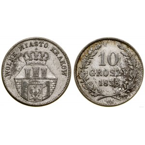 Polsko, 10 groszy, 1835, Vídeň