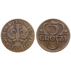 Polen, 5 groszy, 1934, Warschau