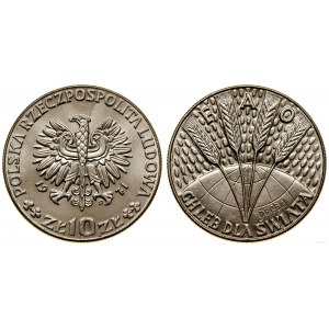 Polska, 10 złotych, 1971, Warszawa