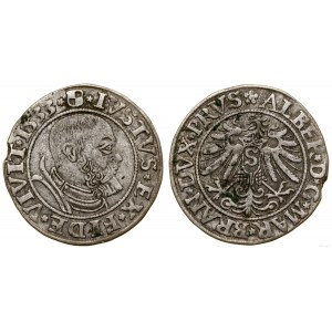 Herzogliches Preußen (1525-1657), Pfennig, 1533, Königsberg