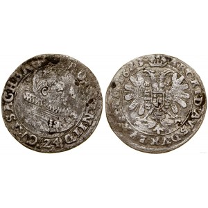 Sliezsko, 24 krajcars, 1623, bližšie neurčená mincovňa
