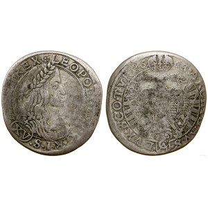 Austria, 15 krajcarów, 1663 CA, Wiedeń