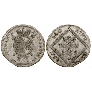 Německo, 5 krajcars, 1765