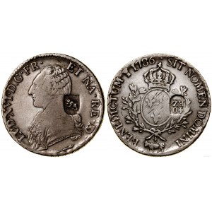 Switzerland, 40 batzen (countermarks minted on écu of 1786)