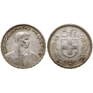 Szwajcaria, 5 franków, 1923 B, Berno