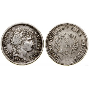 Włochy, 2 liry, 1813