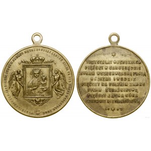 Polska, medal 550-lecie Obrazu Matki Boskiej Częstochowskiej, 1882