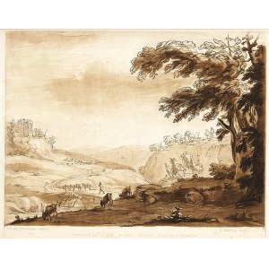 Richard Earlom (1743-1822) Podľa kresby Clauda Lorraina (1600-1682), BEZ NÁZVU, 1774