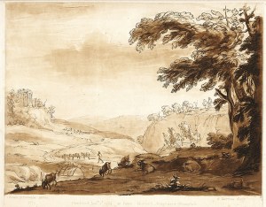 Richard Earlom (1743-1822) According to a Drawing by Claude Lorrain (1600-1682), WITHOUT TITLE, 1774