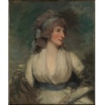 Charles Albert Waltner (1846-1925) According to a Painting by John Hoppner (1758-1810), PORTRET OF MISS BENWELL (?).