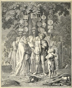 Daniel Chodowiecki (1726-1801), ARMINIUS PO ODNIESIONYM ZWYCIĘSTWIE, 1782