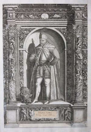 Dominicus Custos /Custodis/ (1560 - 1612) Według Giovanniego Battisty Fontany (1541-1587), STEFAN BATORY, KRÓL POLSKI, 1601/1603
