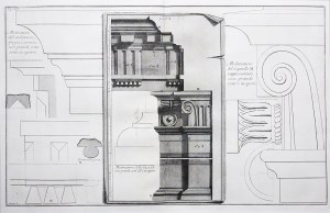 Giovanni Battista Piranesi (1720-1778), MODANATURE /PROFILE/, 1762/ok. 1835