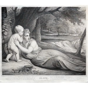 Richard Earlom (1743-1822) podle obrazu George Romneyho (1734-1802), ALOPE, 1787