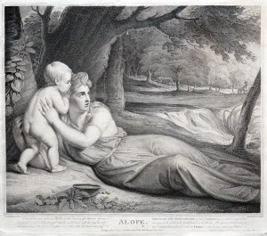 Richard Earlom (1743-1822) Według Obrazu George’a Romneya (1734-1802), ALOPE, 1787