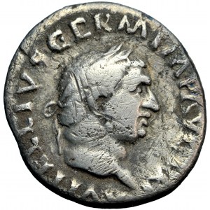 Roman Empire, Vitellius, AR denarius, AD 69, Rome mint