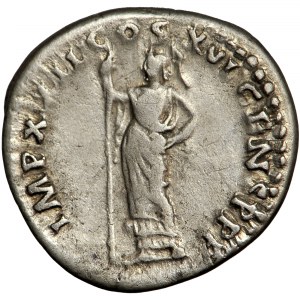 Roman Empire, Domitian, AR Denarius, AD 92, Rome mint