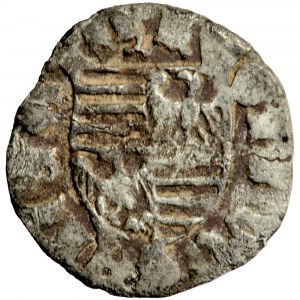 Węgry, Zygmunt Luksemburski, denar, 1390-1427, bez znaku mennicy