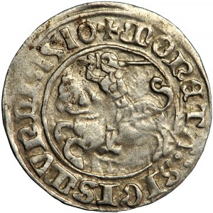 Litauen, Sigismund der Alte, halber Pfennig 1510, Vilnius