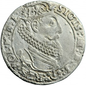 Polen, Sigismund III., Krone, Sixpence 1625, Krakau