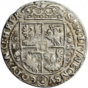 Poland, Sigismund III, Crown, ort 1622, Bydgoszcz