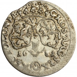Polsko, Jan III, koruna, šestipence 1681, Bydgoszcz