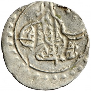 Turecko (Egypt), Mustafa III (1757-1774), akcze, rok 8, muži. Misr (Káhira)