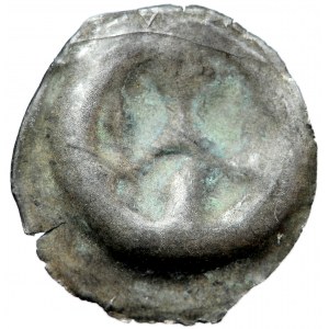 Poland, button brakteat, 4th quarter of the 13th century