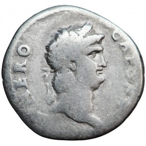 Römisches Reich, Nero, Denar 64-65 nach Christus, Rom