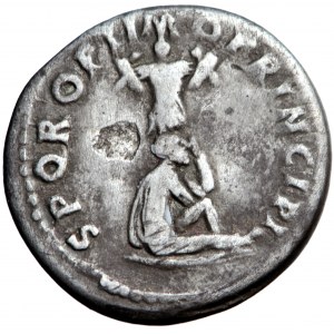 Římská říše, Traján, denár 103-107, Řím