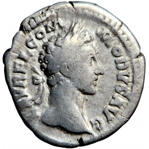 Roman Empire, Commodus, AR Denarius, AD 179-180, Rome mint