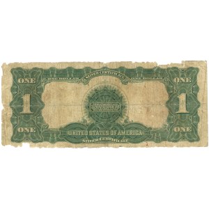 Spojené státy americké (USA), stříbrný certifikát, 1 dolar 1899, série X14249396A