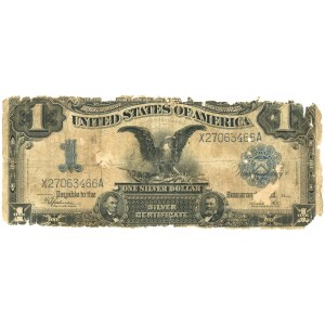 Stany Zjednoczone Ameryki (USA), silver certificate, 1 dolar 1899, seria X27063466A