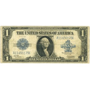 Vereinigte Staaten von Amerika (USA), Silberzertifikat 1 Dollar 1923, Serie A11456175E