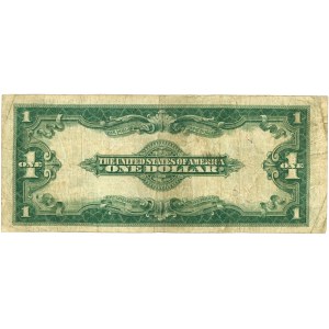 United States of America (USA), silver certificate 1 dollar 1923, series D89458558B
