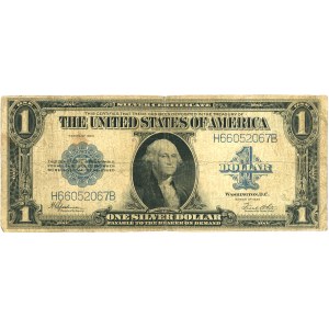 Spojené státy americké (USA), Stříbrný certifikát, 1 dolar 1923, série H66052067B
