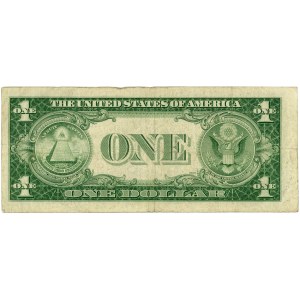 Spojené státy americké (USA), Stříbrný certifikát, $1 1935 F, R, série V16904183I
