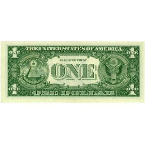 United States of America (USA), Silver Certificate, $1 1957, B1, series L15396165A
