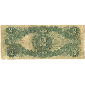 Spojené štáty americké (USA), Legal Tender Note, $2 1917, B, séria B50223962A