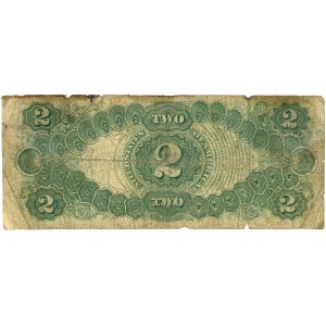 Spojené státy americké (USA), zákonná bankovka, 2 USD 1917, H, série B65876624A