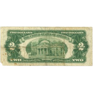 Spojené štáty americké (USA), US Note, $2 1953 A, J, séria A55626872A