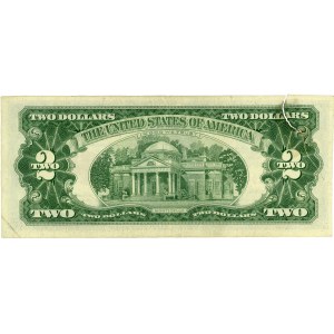 Vereinigte Staaten von Amerika (USA), US-Note, 2 Dollars 1963, G, Serie A07494185A