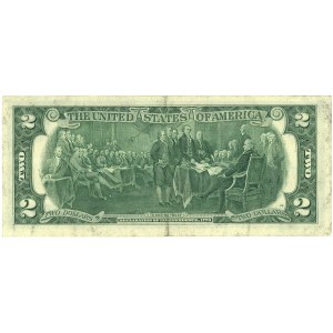 Stany Zjednoczone Ameryki (USA), Federal Reserve Note, 2 dolary 1976, seria B18569643A