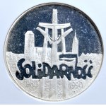 Polsko, III. polská republika, sběratelská mince, 100.000 zlotých, 1990, USA