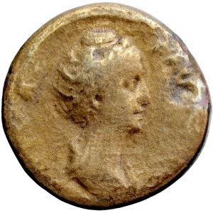 Římská říše, Faustina starší, sesterc po 141 po Kr., Řím