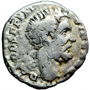 Římská říše, Clodius Albinus, denár 193-195, Řím