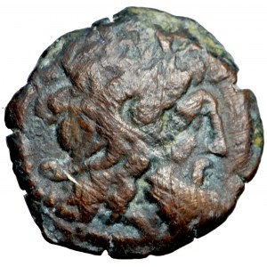 Grecja, Królestwo Ptolemeuszy, Kleopatra III I Ptolemeusz IX Soter II (Lathyros), hemichalk (?) 116-107 przed Chr., Cyrena